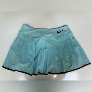 Nike Women's Sky Blue Pleated Tennis Skirt